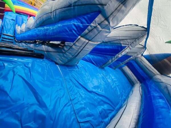 Triple Lane Rainbow Water Slide - Image 4