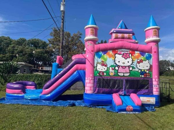 Hello Kitty Bounce Houseslide combo