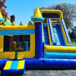 Blue & Yellow Waterslide combo 13L 13T 13W