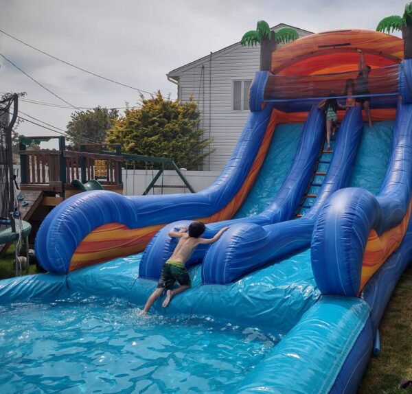 Tropical Dual Lane Waterslide 22T 18W  36L - Image 2