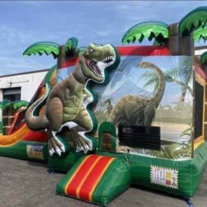 Dinosaur Bounce Houseslide combo