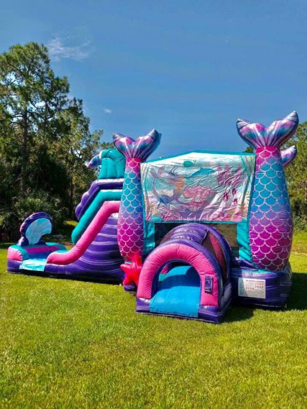 Mermaid Bounce Houseslide Combo 19T 29L 15W