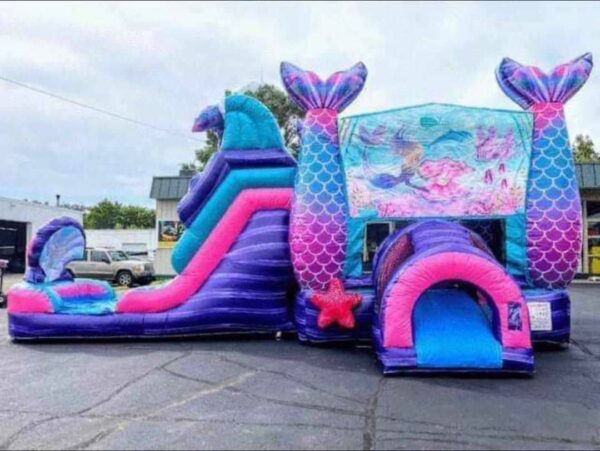 Mermaid Bounce Houseslide Combo 19T 29L 15W - Image 4