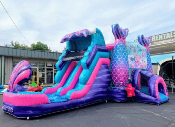 Mermaid Bounce Houseslide Combo 19T 29L 15W - Image 3