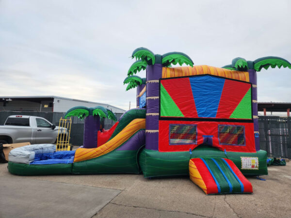 Tropics Bounce House Combo